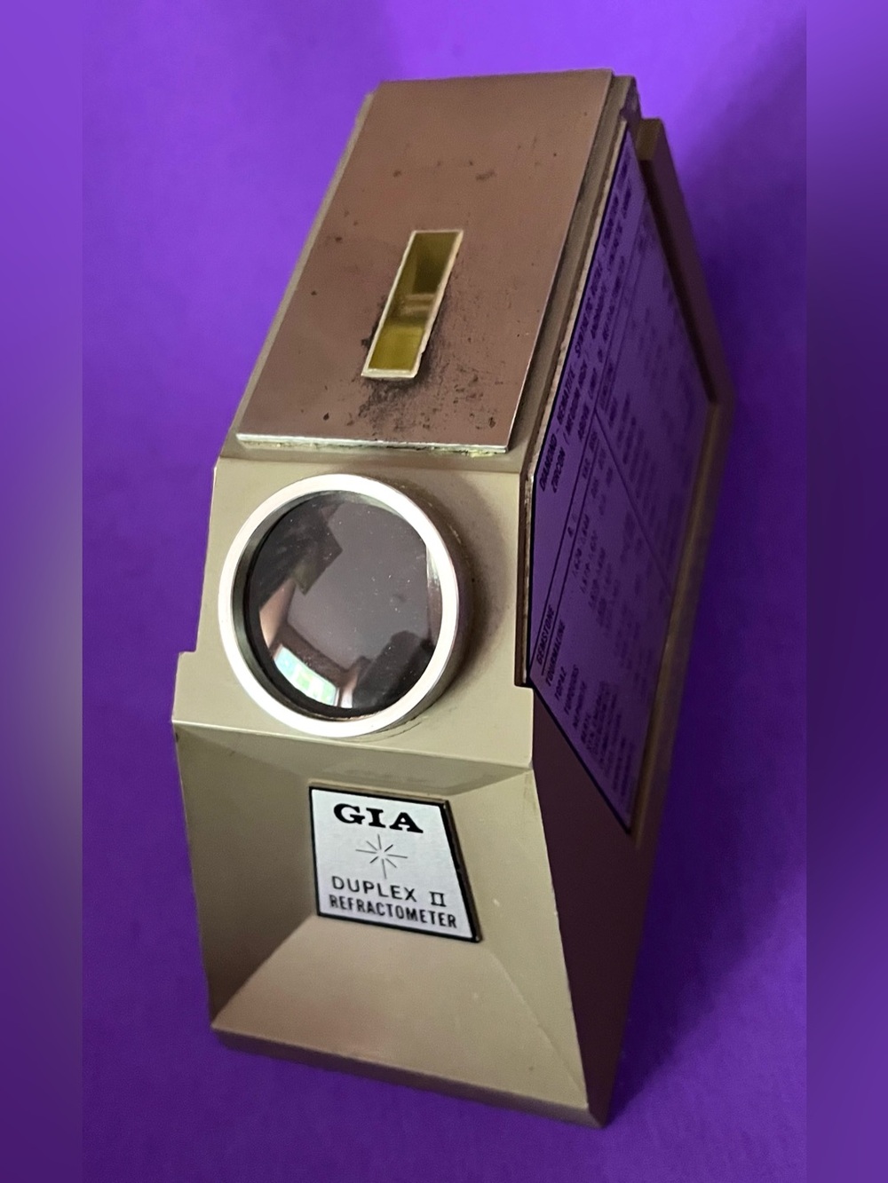 GIA Duplex II Refractometer - AS IS